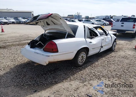 2003 Mercury Grand Marquis Gs из США, поврежденный, VIN 2MEFM74W63X688595